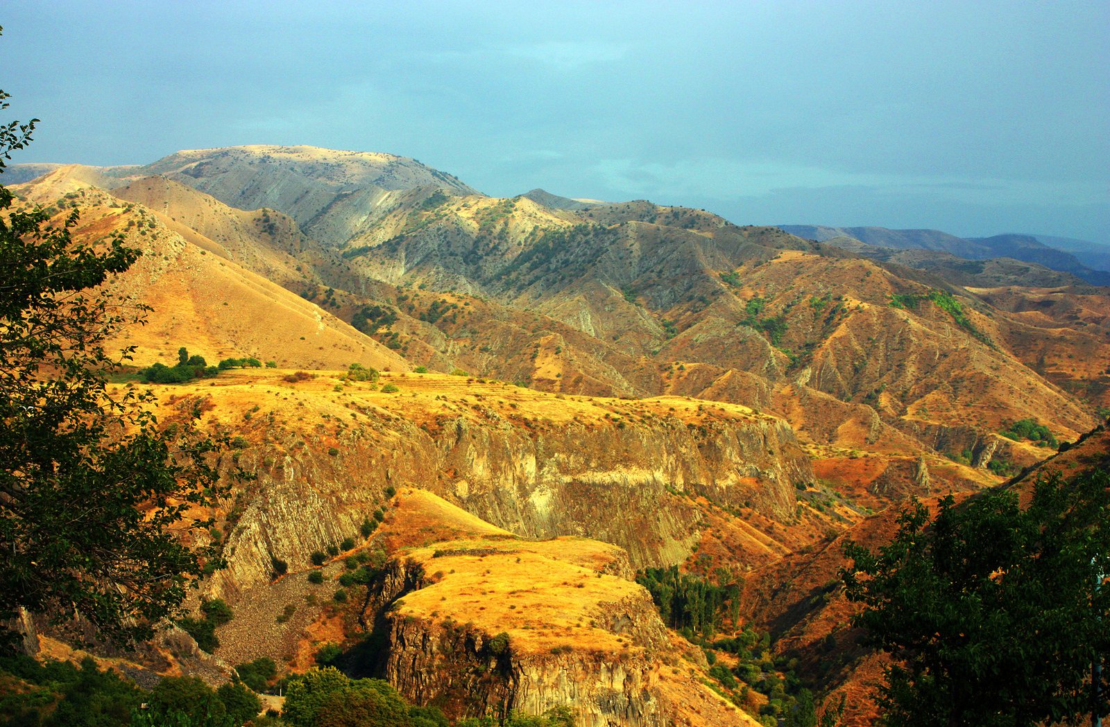 Gorge d'Azat à Garni dans la région de Kotayk
