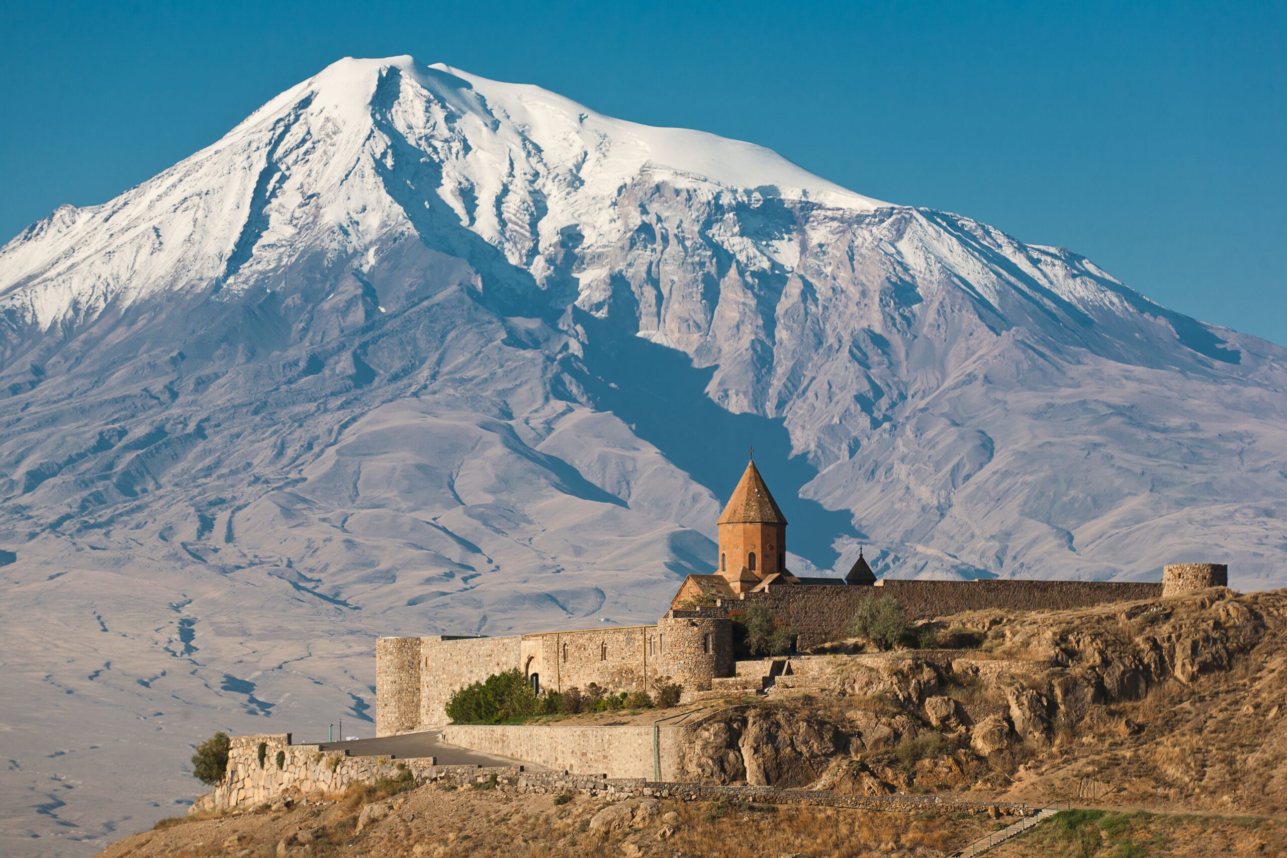 Monastère de Khor Virap et le mont Ararat
